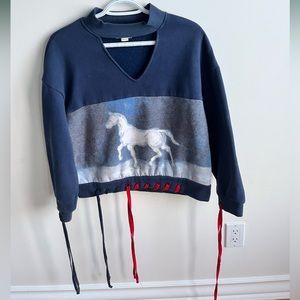 Van Gogh Upcycled Sweater